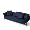 Esosoft sofa by Cassina with modular design, aluminum frame and upholstered cushions – Casa Design Group