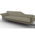 Esosoft sofa by Cassina with modular design, aluminum frame and upholstered cushions – Casa Design Group