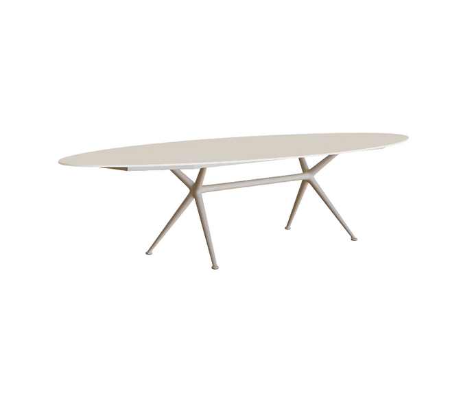 Modern Exes Oval Outdoor Dining Table by Royal Botania Casa Design Group
