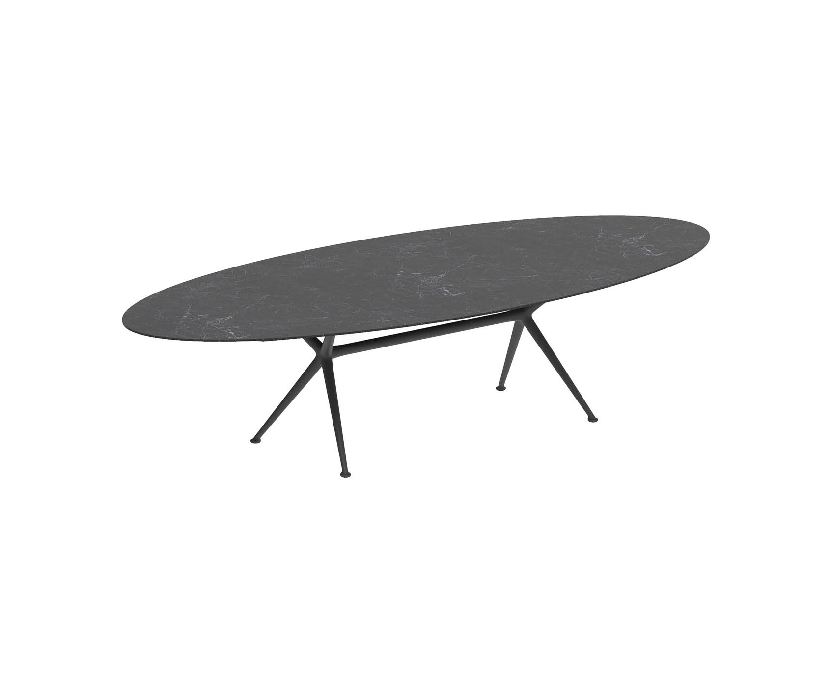 Modern Exes Oval Outdoor Dining Table by Royal Botania Casa Design Group