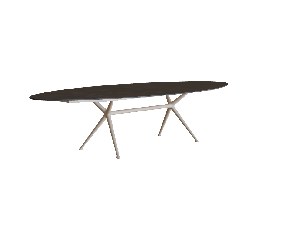 Modern Exes Oval Outdoor Dining Table by Royal Botania Casa Design Group