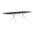 Modern Teak and Aluminum Exes Rectangular Outdoor Dining Table by Royal Botania Casa Design Group