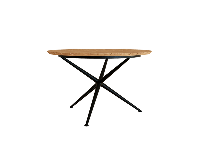 Luxury Exes Round Outdoor Dining Table by Royal Botania Casa Design Group
