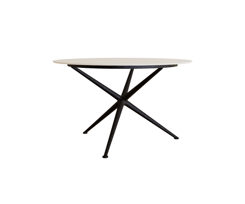 Luxury Exes Round Outdoor Dining Table by Royal Botania Casa Design Group