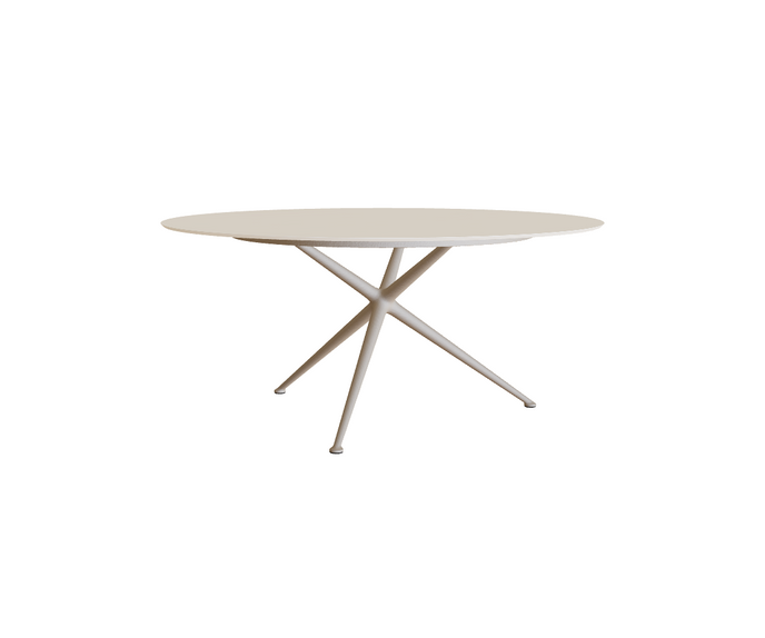 Luxury Exes Round Outdoor Dining Table by Royal Botania Casa Design Group