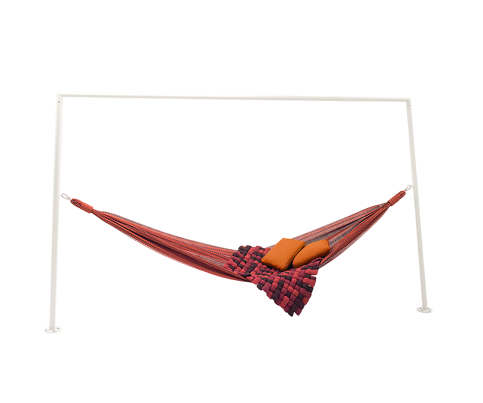 Luxury Farniente Outdoor Hammock Perfect for Modern Outdoor Relaxation by Paola Lenti Casa Design Group