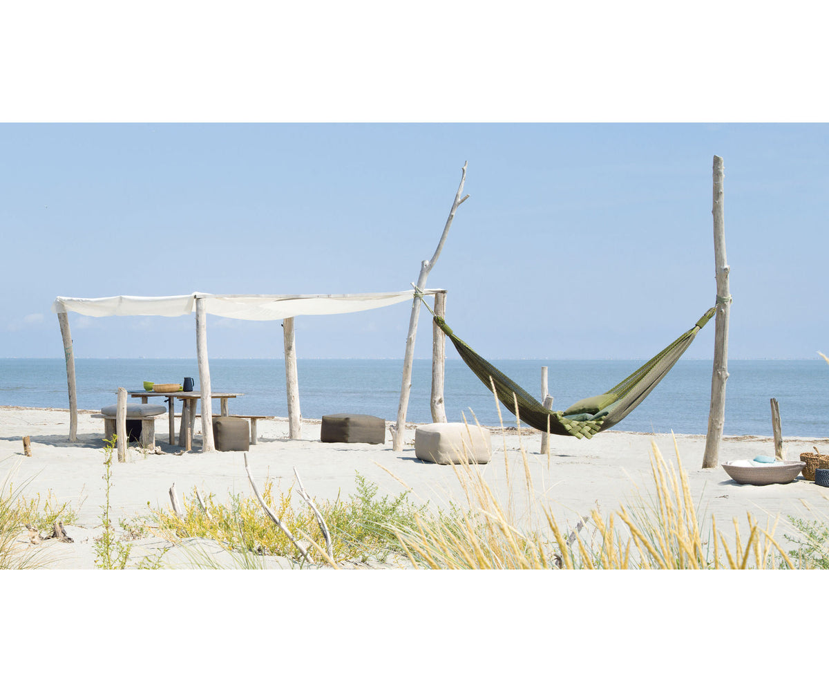 Luxury Farniente Outdoor Hammock Perfect for Modern Outdoor Relaxation by Paola Lenti Casa Design Group