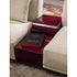 Frigerio Felix Sectional Sofa modular designer sectional with upholstered cushions and refined metal details Casa Design Group