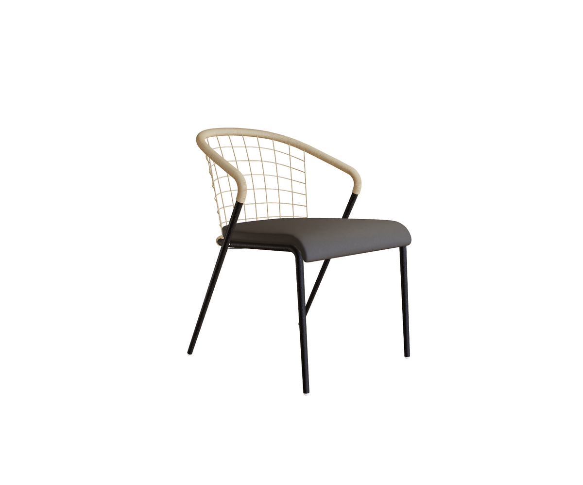 Comfortable and Stylish Fensi Outdoor Dining Chair by Royal Botania Casa Design Group