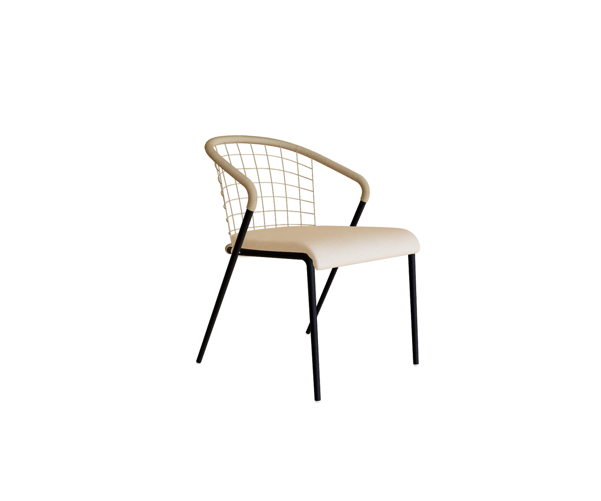 Comfortable and Stylish Fensi Outdoor Dining Chair by Royal Botania Casa Design Group