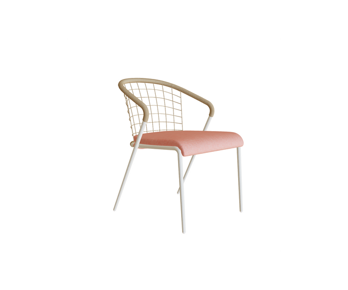 Comfortable and Stylish Fensi Outdoor Dining Chair by Royal Botania Casa Design Group