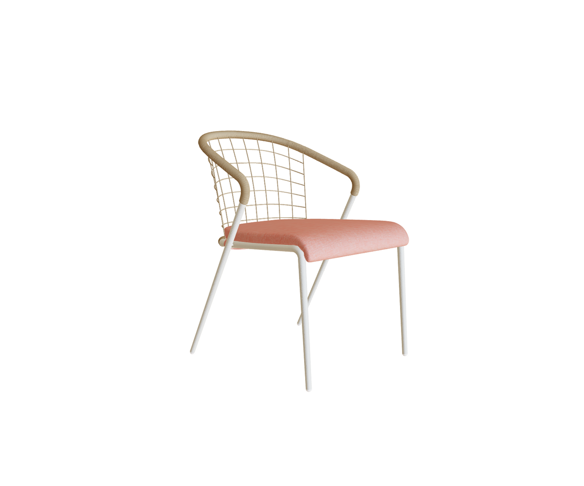 Comfortable and Stylish Fensi Outdoor Dining Chair by Royal Botania Casa Design Group