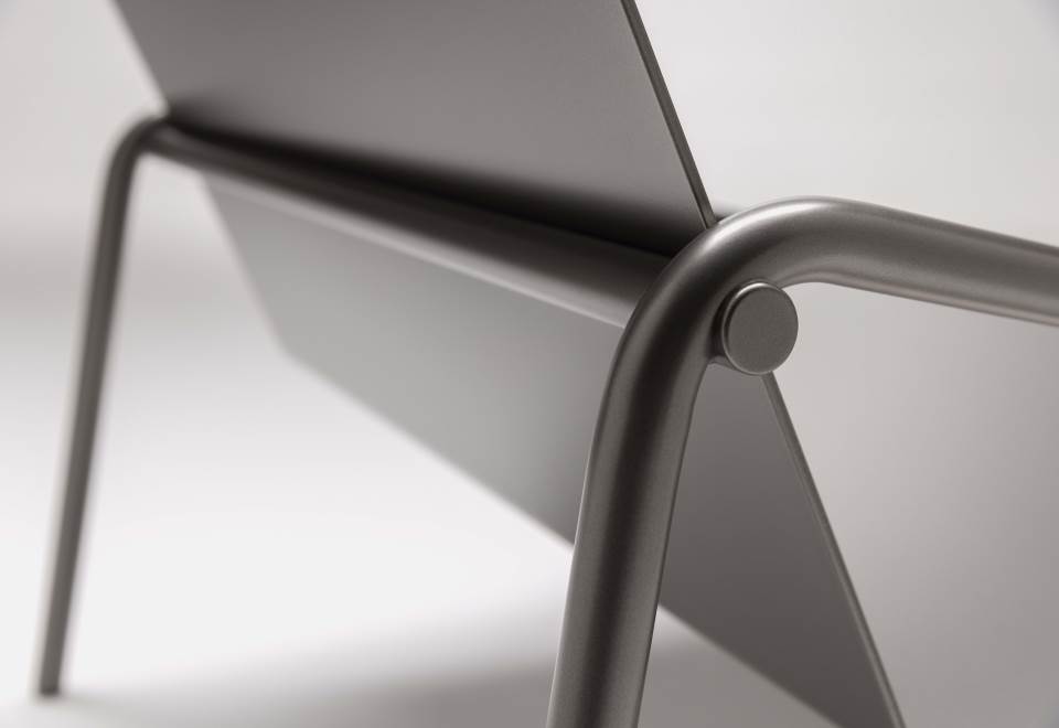 High End Fillet Outdoor Armchair by Living Divani Casa Design Group