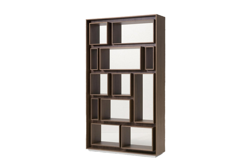 High End First Bookcase by Porada Casa Design Group