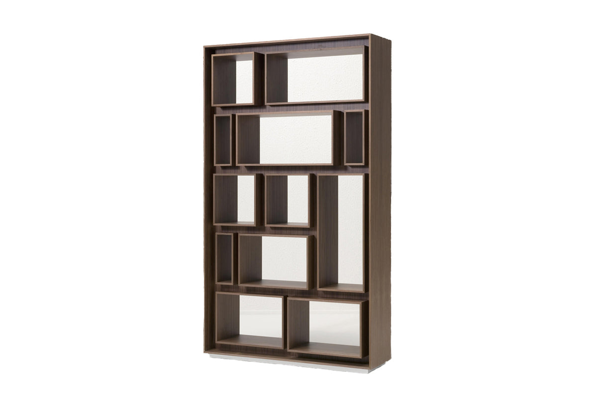 High End First Bookcase by Porada Casa Design Group
