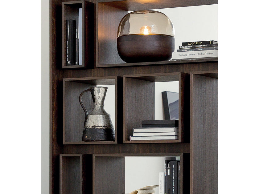 High End First Bookcase by Porada Casa Design Group