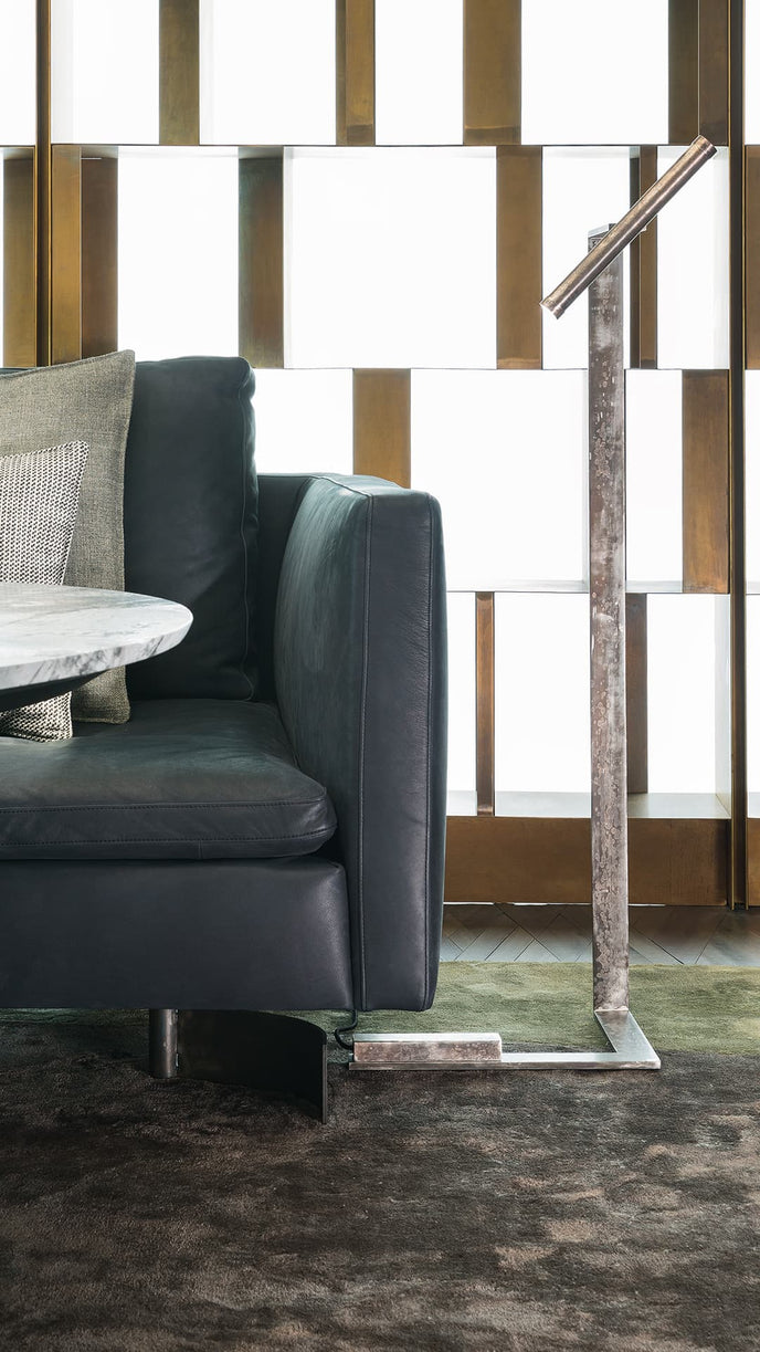 High End Flat Table Lamp by Henge Casa Design Group