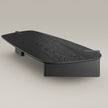 Flatiron Coffee Table by Bonaldo with sculptural asymmetrical legs and a contemporary top.