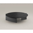 Flatiron Coffee Table by Bonaldo with sculptural asymmetrical legs and a contemporary top.