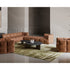 Flatiron Coffee Table by Bonaldo with sculptural asymmetrical legs and a contemporary top.