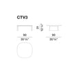 High End Floor Sample Cleo Coffee Table by Molteni&C Casa Design Group