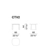 High End Floor Sample Cleo Coffee Table by Molteni&C Casa Design Group