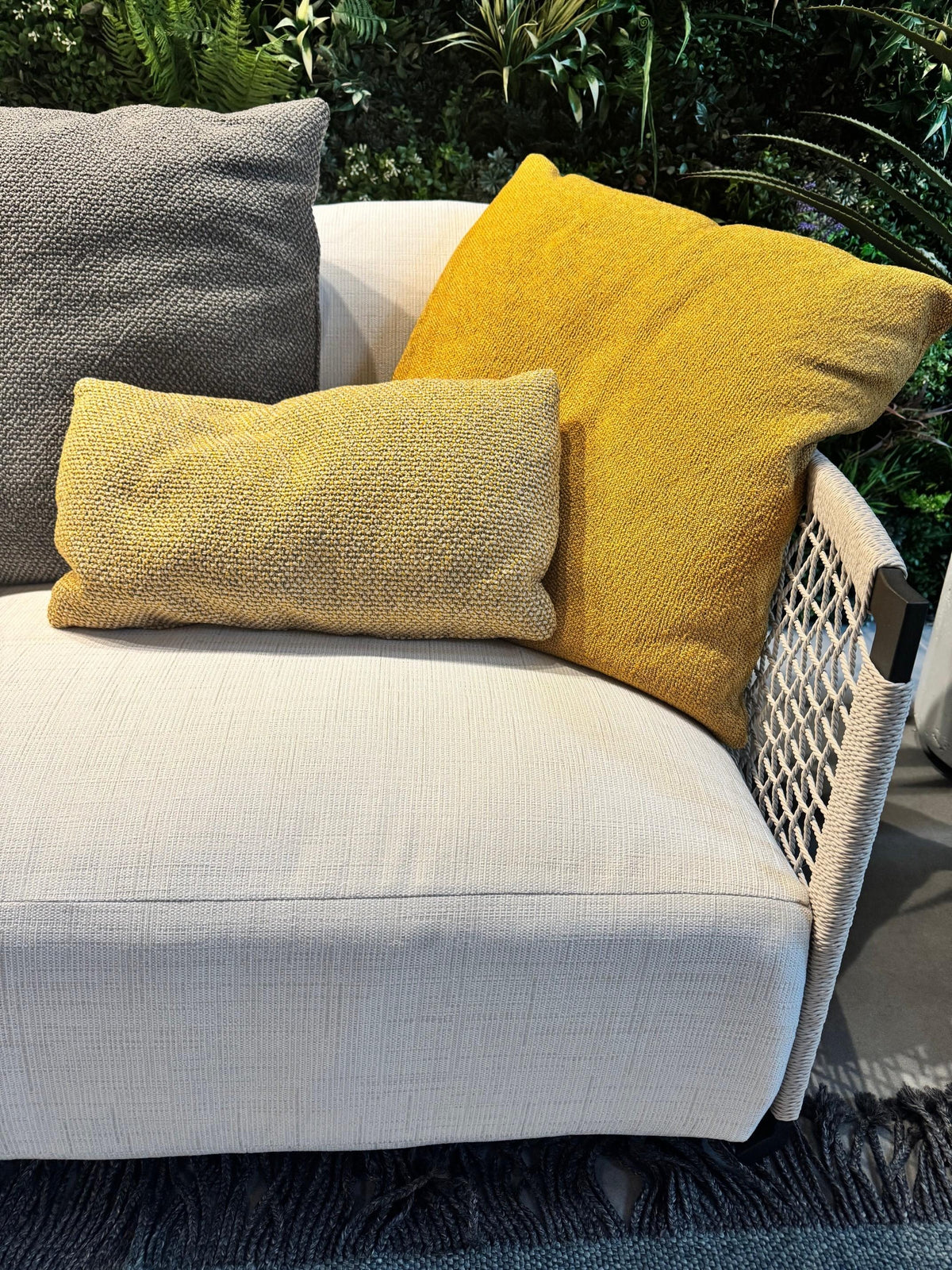 High End Floor Sample Nodi Outdoor Sofa by Tribu Casa Design Group