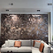 High End Floor Sample 3D Mosaic-Style Wall Panel System Casa Design Group