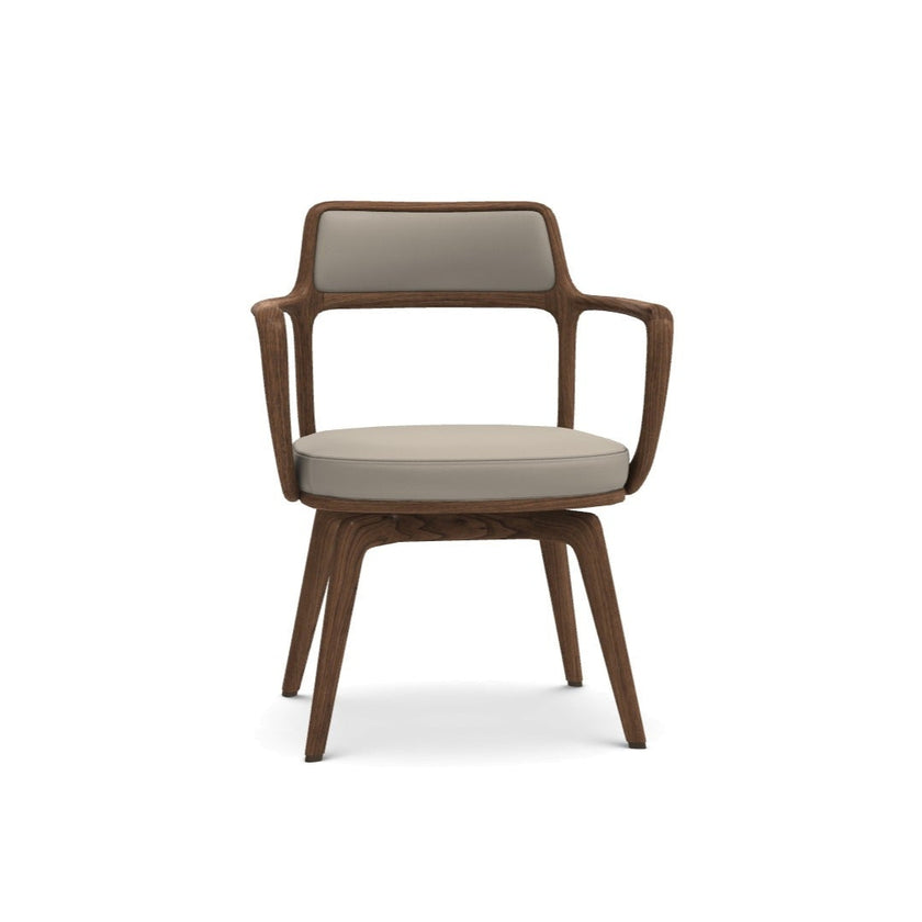 High End Floor Sample Baron Small Armchair by Giorgetti Casa Design Group