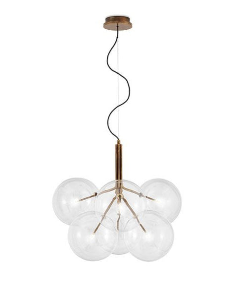 High End Floor Sample Bolle Cielo Suspension Lamp by Gallotti&Radice Casa Design Group