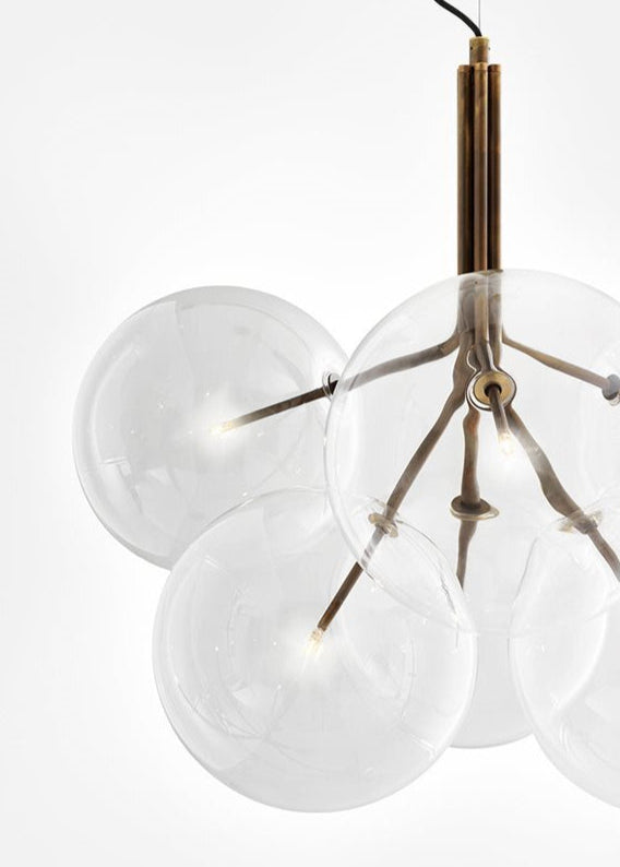 High End Floor Sample Bolle Cielo Suspension Lamp by Gallotti&Radice Casa Design Group