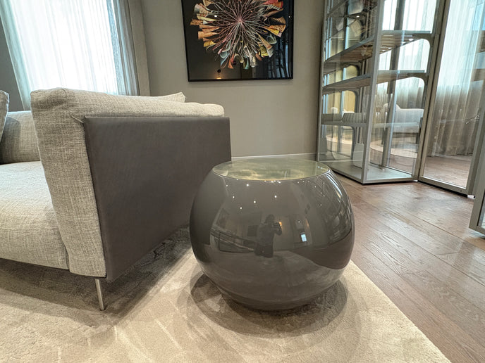 High End Floor Sample Bongo Side Table by Meridiani Casa Design Group