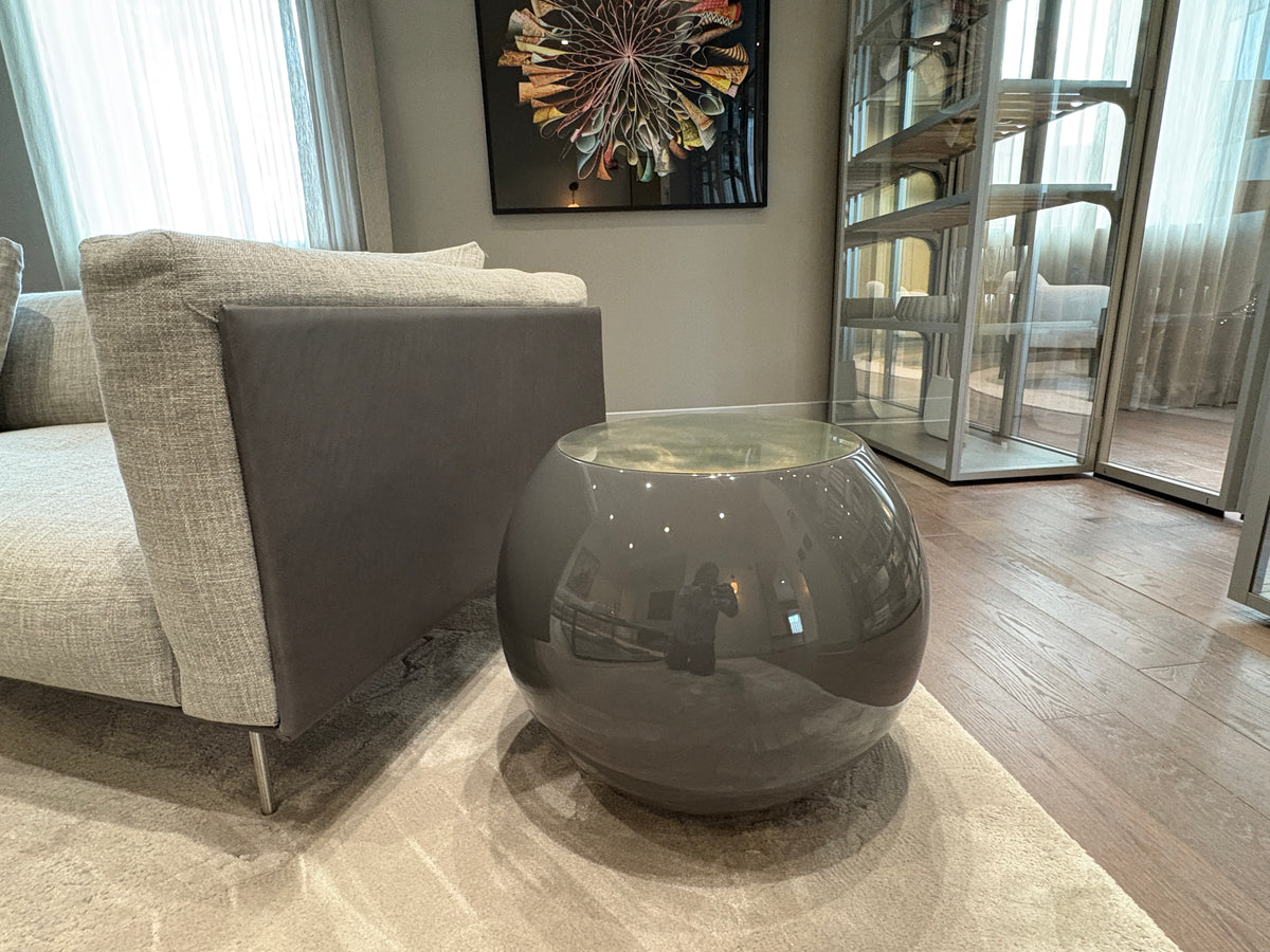 High End Floor Sample Bongo Side Table by Meridiani Casa Design Group