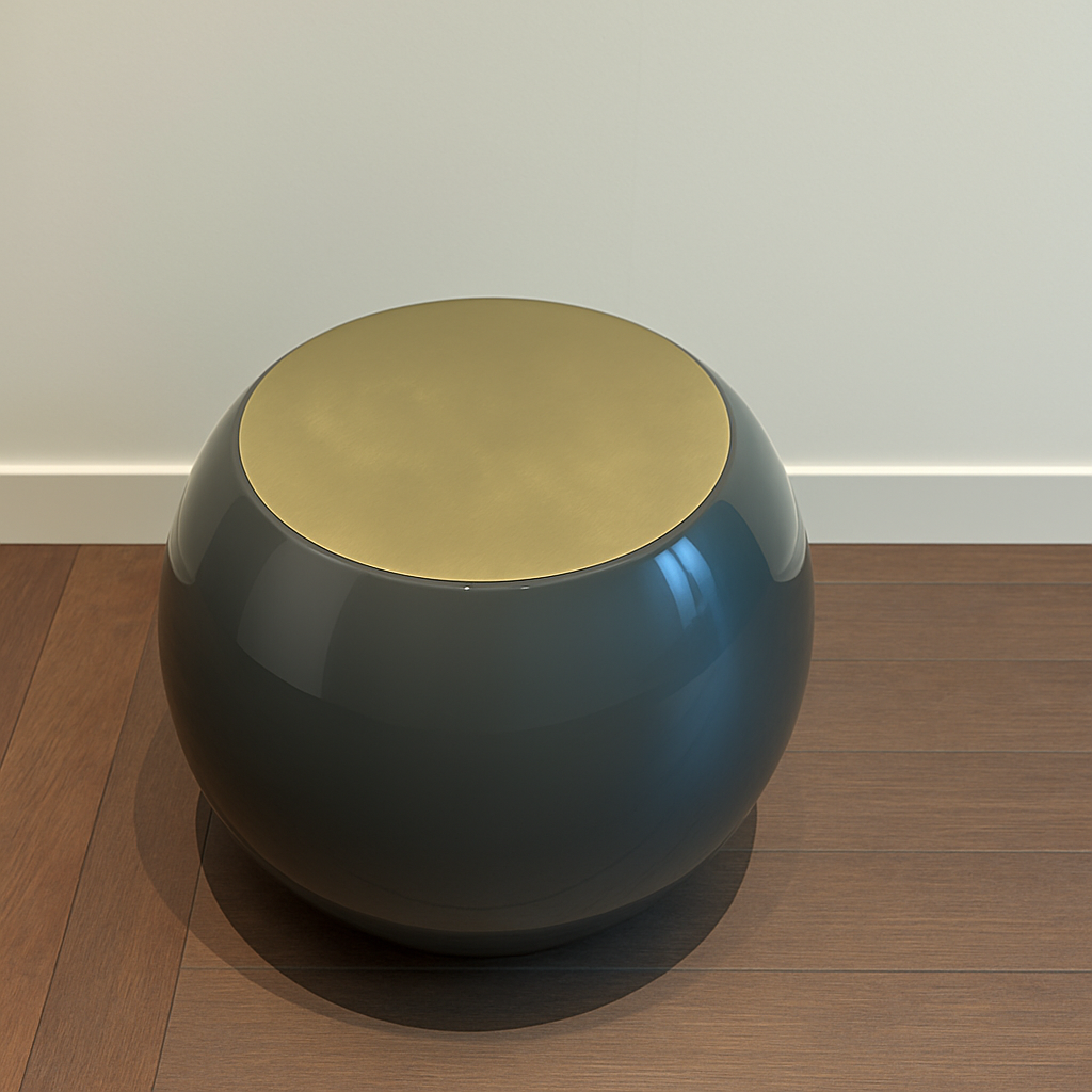 High End Floor Sample Bongo Side Table by Meridiani Casa Design Group