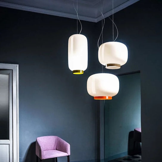 High End Floor Sample Chouchin Reverse Suspension by Foscarini Casa Design Group