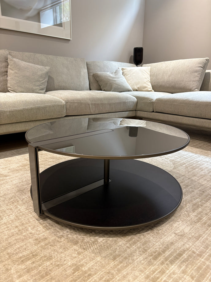 High End Floor Sample Clamp Coffee Table by Giorgetti Casa Design Group