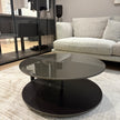 High End Floor Sample Clamp Coffee Table by Giorgetti Casa Design Group