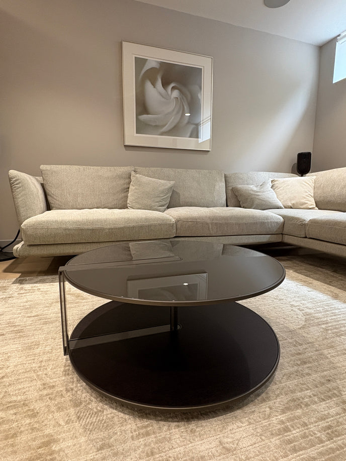 High End Floor Sample Clamp Coffee Table by Giorgetti Casa Design Group
