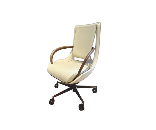 High End Floor Sample Clip Office Chair by Giorgetti Casa Design Group