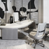 High End Floor Sample Clip Office Chair by Giorgetti Casa Design Group
