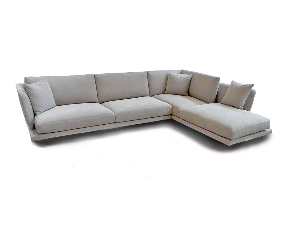 High End Floor Sample Clipper Sectional Sofa by Marelli Casa Design Group