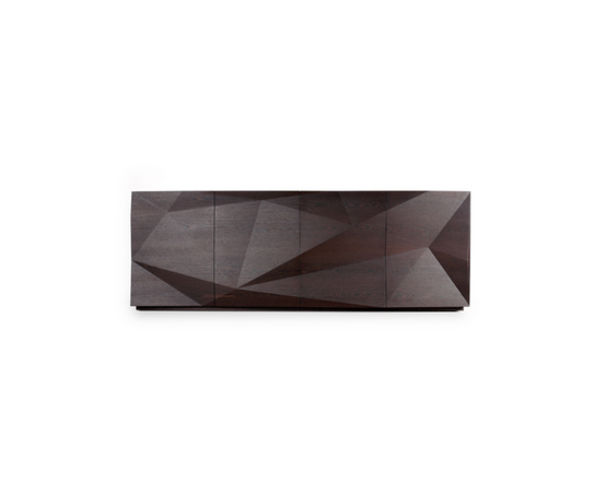 High End Floor Sample Crash Wood Sideboard by Emmemobili Casa Design Group
