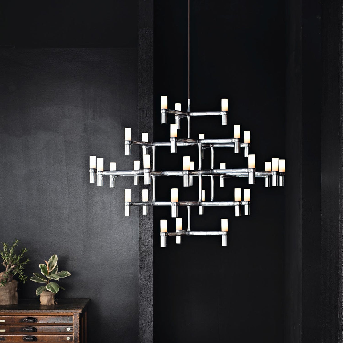 High End Floor Sample Crown Major Light Fixture by Nemo Lighting Casa Design Group