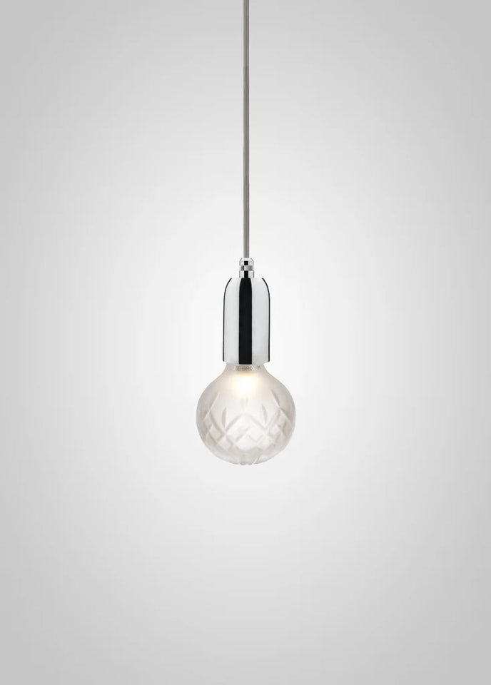 High End Floor Sample Crystal Bulb Pendant by Lee Broom Casa Design Group