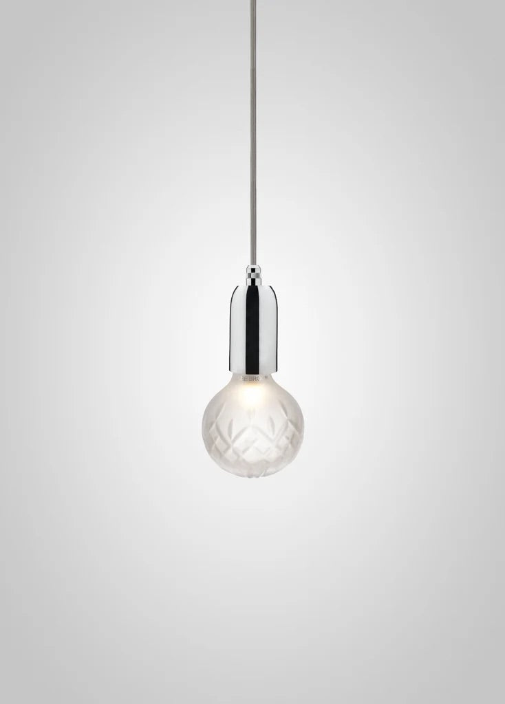 High End Floor Sample Crystal Bulb Pendant by Lee Broom Casa Design Group