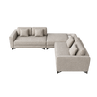 Floor Sample Davis Out Sectional in Fabric Ischia 12 by Frigerio | Casa Design Group