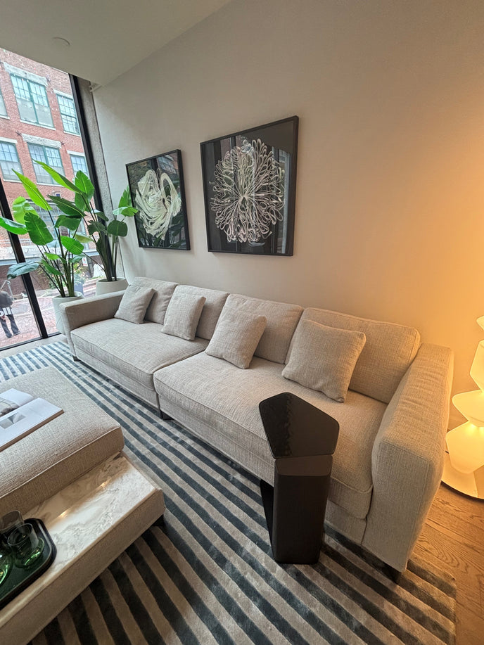 Floor Sample Davis Out Sectional in Fabric Ischia 12 by Frigerio | Casa Design Group