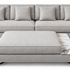 Floor Sample Davis Out Sectional in Fabric Ischia 12 by Frigerio | Casa Design Group