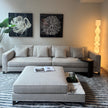 Floor Sample Davis Out Sectional in Fabric Ischia 12 by Frigerio | Casa Design Group