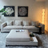 Floor Sample Davis Out Sectional in Fabric Ischia 12 by Frigerio | Casa Design Group
